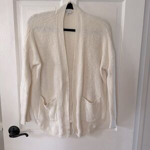 Madewell chunky knit open-front cardigan